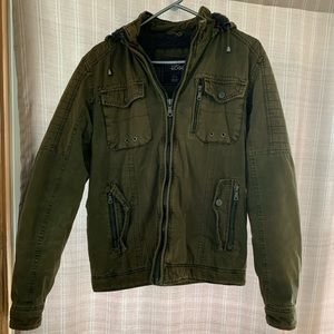 Green canvas Jacket